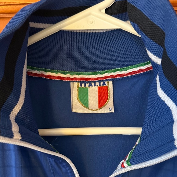 Italia Blue Soccer Track Jacket unisex small - Picture 7 of 10